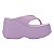 Sandália Melissa  Free Thong Wedge Lilás - Imagem 1