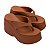 Sandália Melissa  Free Thong Wedge Marrom - Imagem 2