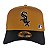 Boné New Era 940 Aba Curva Chicago White Sox Marrom - Imagem 1