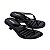 Sandália Melissa Thong Kitten Heel Feminina Preto - Imagem 3