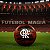 Bola Dualt de Futebol do Flamengo Vermelha - Imagem 2