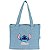 Bolsa Jeans Stitch Disney Luxcel Azul - Imagem 1