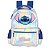 Mochila Infantil Luxcel Stitch Prata - Imagem 1