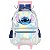 Mochila de Rodas Infantil De Rodinhas Stitch Luxcel Prata - Imagem 1