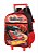 Mochila Infantil com Roda e Alça Luxcel Hot Wheels Vermelha - Imagem 3