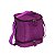 Lancheira Fitness Sestini Lunch Roxo Cintilante - Imagem 4