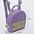 Mini Mochila Mini Melissa Backpack Lilas Verde - Imagem 5