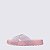 Sandália Mini Melissa Cozy Slide M Lover II Rosa Perolizado - Imagem 3