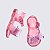 Sandália Mini Melissa Fly Sandal III Baby Rosa Glitter - Imagem 2