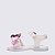 Sandália Mini Melissa Fly Sandal III Baby Branco Perolado - Imagem 3