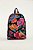 Mochila Farm Xodó Rosas Pintadas Preto - Imagem 1