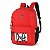 Mochila Simpsons Duff Luxcel Vermelho - Imagem 4