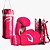 Kit Boxe Muay Thai Infantil Pretorian Rosa Branco - Imagem 1