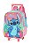 Mochila de Rodas Stitch Rosa Luxcel - Imagem 7