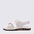 Sandália Melissa Walk Sandal Bege Branco - Imagem 3