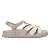 Sandália Melissa Bloomy Sandal Bege Branco - Imagem 1