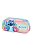 Estojo Stitch Rosa Rosa 1 Compartimento Luxcel - Imagem 4