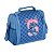 Lancheira Stitch Quadriculada Escolar Luxcel Azul - Imagem 3