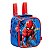 Lancheira Escolar Homem-aranha Marvel Xeryus Azul - Imagem 2