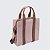 Bolsa Melissa Dulce Bag Rosa Marrom - Imagem 3