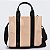 Bolsa Melissa Dulce Bag Bege Preto - Imagem 5