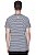CAMISETA ELLUS DUO COLOR LISTRADA PRETO BRANCO MASCULINA - Imagem 2