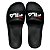 Chinelo Fila Slide Drifter preto masculino - Imagem 1