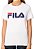 CAMISETA FILA BASIC LETTER FEMININA BRANCA - Imagem 1