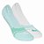 MEIA PUMA INVISÍVEL KIT 2 PARES BRANCO E VERDE 34 A 39 - Imagem 2