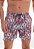 SHORT RED FEATHER SWIM FLORAL CORAL MASCULINO - Imagem 1