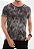 CAMISETA RED FEATHER CANOA A FIO FOLHAGEM PRETO - Imagem 2