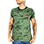 CAMISETA MASCULINA CAMUFLADA COTTON FINE ELLUS VERDE - Imagem 2