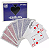 Baralho 108 Cartas Papel Naipe Convencional Truco Bisca Cacheta Canastra Poker Plastificado - Imagem 1