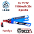 Bateria Lipo - 11.1V/3S(3 pack) - 1100mAh - 20C/40C para AIRSOFT Leão Modelismo - Imagem 1