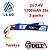 Bateria Lipo - 7.4V/2S - 1100mAh - 20c para AIRSOFT Leão - Imagem 1