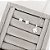 Conjunto brinco e colar trevo cravejado cristal 11mm corrente cadeado 45cm - Imagem 1
