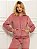 CONJUNTO DE VELUDO PLUSH COM CAPUZ Moda Casual Versátil - Imagem 17