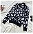 Conjunto feminino manga longa malha leopardo pulôver suéteres + calças de cintu - Imagem 16