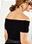 Blusa Canelada Sem Mangas Ombro a Ombro - Imagem 2