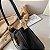 Bolsa luxo feminina elegante bolsa de ombro preta MOODS Undera - Imagem 5