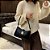 Bolsa luxo feminina elegante bolsa de ombro preta MOODS Undera - Imagem 13