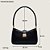 Bolsa luxo feminina elegante bolsa de ombro preta MOODS Undera - Imagem 12