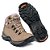 Bota Coturno Tenis Adventure Couro Nobuck Natural Masculino e Feminino Palmilha - Imagem 1
