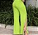 Calça Pantalona Com Fenda Lateral Tendência Moda Blogueira Conforto - Imagem 1
