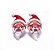 Anel de guardanapo Papai-Noel - 2 pçs - Imagem 1