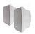 Caixa de Som Acústica JBL C521B Passiva 80W Rms Branca Par - Imagem 1