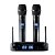 Microfone Sem Fio Ls916 Multifrequencia Digital Leson Preto - Imagem 1