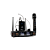 Microfone Kadosh Duplo Profissional de Mão Headset Sem fio K502C - Imagem 1