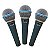Kit de Microfones Waldman BT-5800-3 Boradcast  com 3 Microfones Supercardioides - Imagem 1