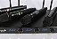 Microfone sem fio Lyco UH16-4 Quadruplo Mão UHF - Imagem 2